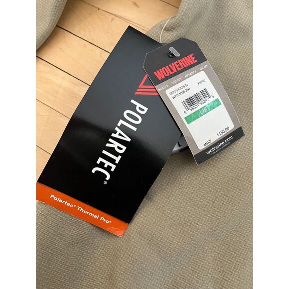 Men's Wolverine Polartec Thermal Pro Zip-up Hooded Sweatshirt - Picture 4 of 6